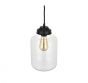 Soho Lighting Goslett Clear Blown Glass Jar Pendant Light