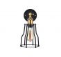 Denman Cone Black Cage Wall Light - Soho Lighting