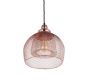 Cambridge Rose Gold Metal Mesh Kitchen Island Pendant Light - Soho Lighting