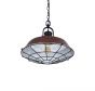 Brewer Caged Bronze Step Kitchen Island Pendant light - Soho Lighting