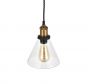 Romilly Tapered Clear Glass Pendant Light - Soho Lighting