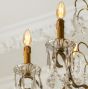 2w B15 Vintage Edison High CRI Candle LED Light Bulb 1800K T-Spiral Filament Dimmable