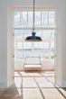 Brewer Industrial Pendant Light Squid Ink Navy Blue - Soho Lighting