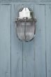 Hopkin Nickel IP66 Prismatic Glass Outdoor & Bathroom Wall Light