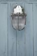 Soho Lighting Hopkin Nickel IP65 Prismatic Glass Outdoor & Bathroom Wall Light