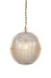 Soho Lighting Hollen Globe Brass Glass Large Pendant Light