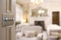Soho Lighting Brushed Chrome 4 Gang 2 Way Trailing Edge Dimmer Switch Screwless 100W LED (150w Halogen/Incandescent)