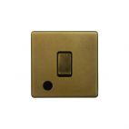 Soho Lighting Old Brass 1 Gang Flex Outlet 20 Amp Switch