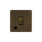 Soho Lighting Vintage Brass 1 Gang Flex Outlet 20 Amp Switch