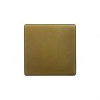 Soho Lighting Old Brass metal Single Blanking Plate