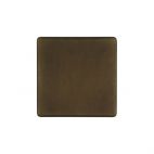 Soho Lighting Vintage Brass metal Single Blanking Plate