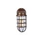 Soho Lighting Broadwick Black Brushed Gold Indoor Nautical Bulkhead Wall Light