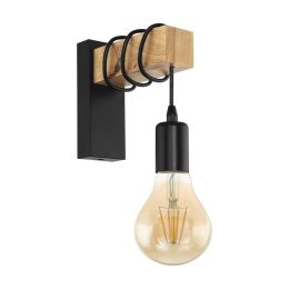 EGO Lighting Arcadian Wooden Wall Light