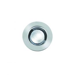 Saxby Ikon Round Stainless Steel Daylight White IP67 Decking Lights