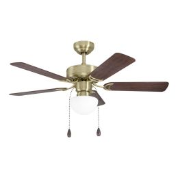 EGO Lighting Punka Antique Brass Ceiling Fan