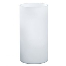 Eglo GEO White Opal Glass Cylinder Table Lamp