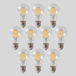 8w E27 3000K Transparent Dimmable