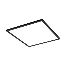 Neoteric Large Black Square Ceiling Light