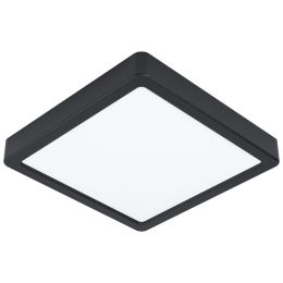 EGO Lighting Neoteric Small Black Deep Square Ceiling Light