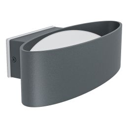 EGLO Chinoa IP54 Outdoor Anthracite Up Down Wall Light 