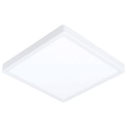 EGO Lighting Neoteric Medium White Deep Square Ceiling Light