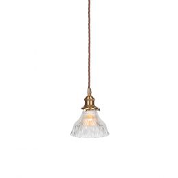 French Brass Pendant Light