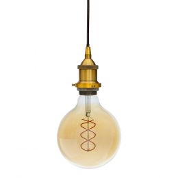 Antique Gold Decorative bulb holder