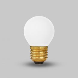 Soho Lighting 4W 2800K Warm White E27 Matt White G45 Golfball Dimmable LED Bulb