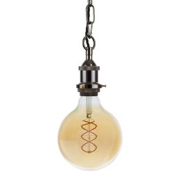 Black Nickel Exposed Bulb Pendant Bulb Holder