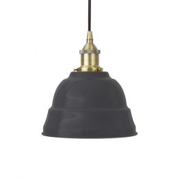 Slate Grey Lincoln Painted Pendant Light