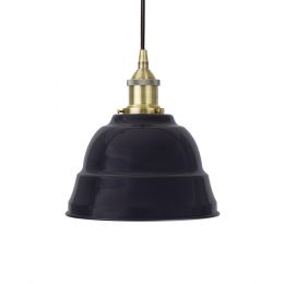 Navy Blue Lincoln Painted Pendant Light