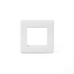 Lieber 2 x25mm EM-Euro Module Faceplate