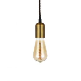Antique Brass Bulb Holder