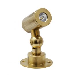 Soho Lighting Chelsea IP68 Solid Brass Modern Spot Light 24V DC 4000K with 3 Metre Cable