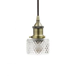 Dante Petite Prismatic Glass Pendant Light