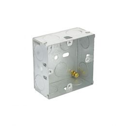 1 Gang 35mm Steel Pattress Box