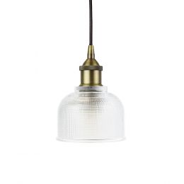 Bronte Prismatic Glass Dome Pendant Light