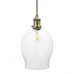 Marlowe Clear Glass Pendant Light