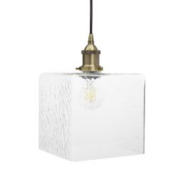 Cube Glass Pendant Light