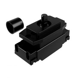 Enkin Black Grid 1000W DC1-10V Dimmer Module with Crabtree Adaptor