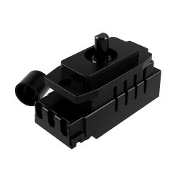 Enkin Black Grid 1000W Dummy Dimmer Module with Crabtree Adaptor