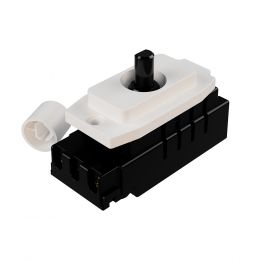 Enkin White Grid 1000W Dummy Dimmer Module with Crabtree Adaptor