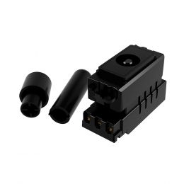 Enkin Black Grid 1000W Dummy Dimmer Module with Scolmore Adaptor