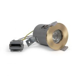 Brushed Brass GU10 Downlight