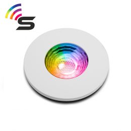 Lieber White IP65 Fire Rated Colour Changing Smart Downlight