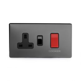 Black Nickel 40A Cooker control With Black insert