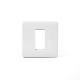 Lieber 1 x25mm EM-Euro Module Faceplate