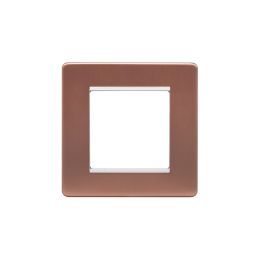 Lieber Brushed Copper LED Stair Light - Cool White 