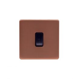 Brushed Copper Light Switch