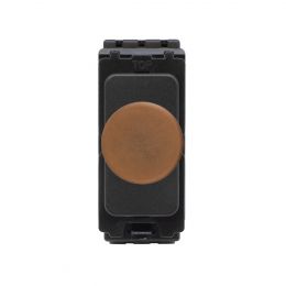 Soho Lighting Antique Copper 300W/150W LED 2 Way Intel CM-Grid Trailing Edge Dimmer Module